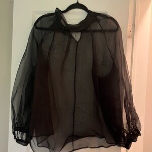 Banana Republic 100% silk top